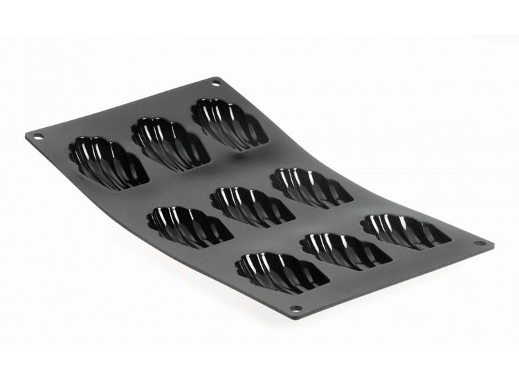 De Buyer Moul'flex 9-Hole Madeleine Mould