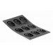 De Buyer Moul'flex 9-Hole Madeleine Mould
