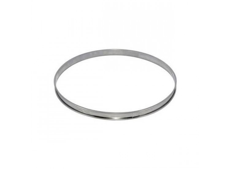 De Buyer Round Tart Ring diameter 10cm, rolled edge