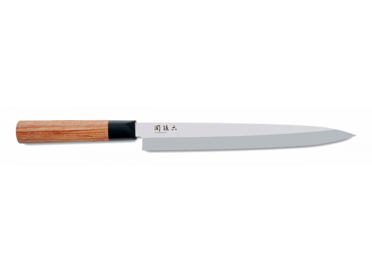 KAI Seki Magoroku Redwood Yanagiba Knife 24cm