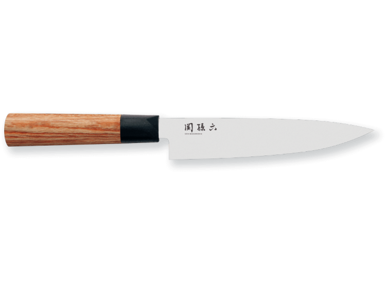 KAI Seki Magoroku Redwood Utility Knife 15cm
