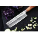 Wusaki Damas VG10 Nakiri Knife 17cm olive wood handle