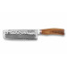 Wusaki Damas VG10 Nakiri Knife 17cm olive wood handle