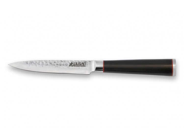 Wusaki Ebony AUS8 Utility Knife 12cm ebony handle