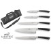 Sabatier Edonist 5 piece Knife Set + Roll Bag - 100% forged blades
