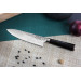 Wusaki Ebony AUS8 Chef Knife 20cm ebony handle