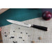 Wusaki Ebony AUS8 Carving Knife 20cm ebony handle